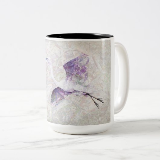 Grote grot in Mok met tweetone koffie (Voorkant rechts)