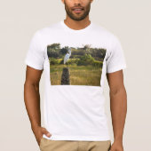 Grote grot in Viera Wetlands T-shirt (Voorkant)