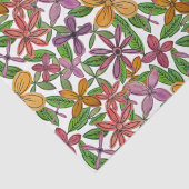 Grote grote bloemen tissuepapier (Detail)