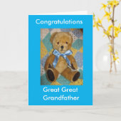 Grote Grote Grootvader kaart (Gele Bloem)