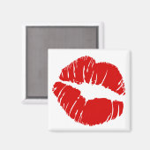 Grote grote lippen kus reusachtige lippen enorme k magneet (Voorkant / Achterkant)