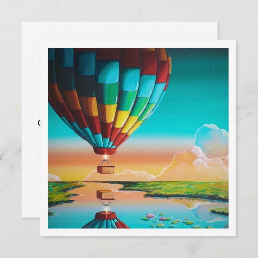 Grote Grote Mooie Morgen - Mini Print (Voorkant / Achterkant)