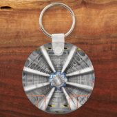 Grote Hadronbotser deeltjesversneller Sleutelhanger (Voorkant)