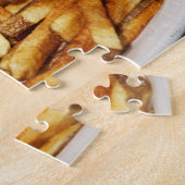 grote hamburgerfriet en cola legpuzzel (Zijkant)