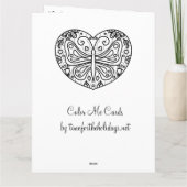 Grote Happy Birthday voor mijn zuster | Pagina kle Kaart (Achterkant)