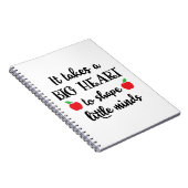 Grote Hart Notitieboek (Rechterzijde)