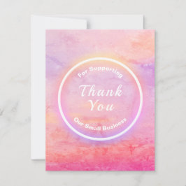 Grote Hartelijk dank voor de kaarten voor kleine b