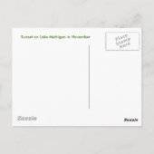 Grote Haven, MI Briefkaart (Achterkant)