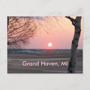 Grote Haven, MI Briefkaart