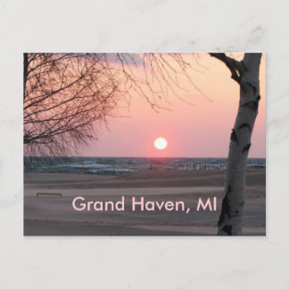 Grote Haven, MI Briefkaart