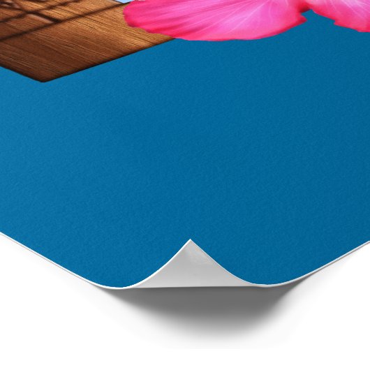 Grote Hawaiiaanse overlevingsmiddelen Poster (Hoek)