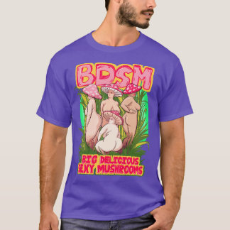 Grote heerlijke sexy paddenstoelen t-shirt