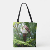 Grote hefboom in de aanloopklep tote bag (Achterkant)