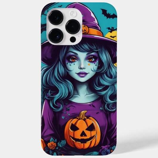 Grote heks Spoopy Halloween Gala Case-Mate iPhone Case (Achterkant)