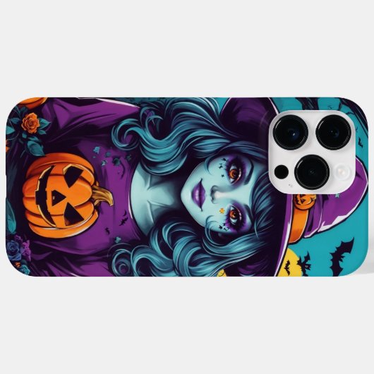 Grote heks Spoopy Halloween Gala Case-Mate iPhone Case (Achterkant (horizontaal))