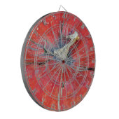 Grote Heldergele Pompoen Dartbord (Voorkant Links)