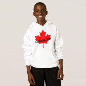 Grote helderrode espenblad Canada hè! (Voorkant volledig)