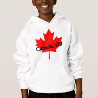 Grote helderrode espenblad Canada hè!