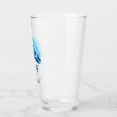 Grote hemel Montana lone Bergski après-ski Glas (Links)