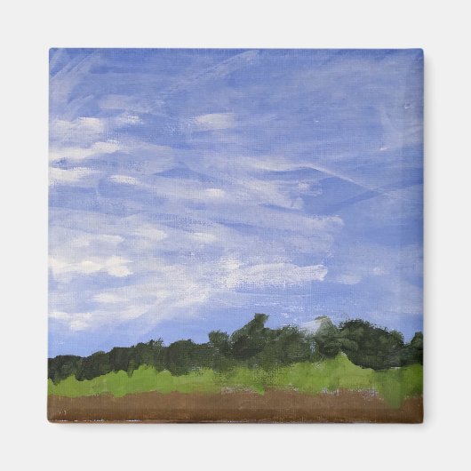 grote hemellandschapsschilder magneet van jamie (Voorkant)