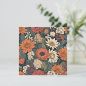 Grote Herfstbloemen Hedendaags (Staand voorkant)