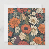 Grote Herfstbloemen Hedendaags (Voorkant)