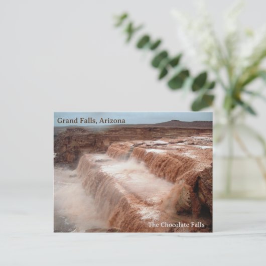 Grote Herfsten - Chocolade Herfsten, Arizona Brief Feestdagenkaart (Staand voorkant)