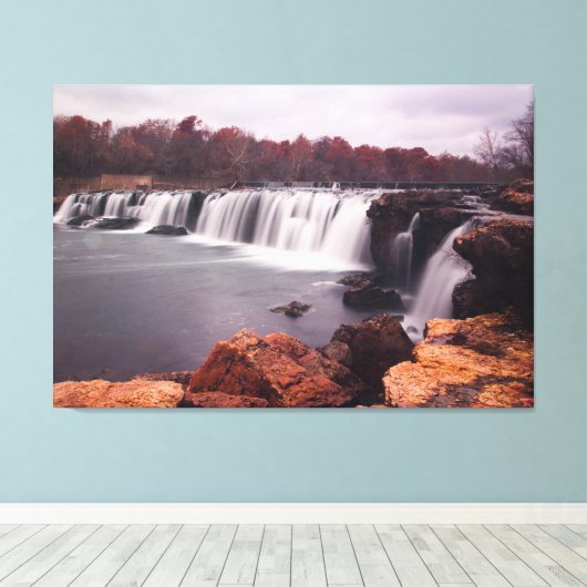 Grote Herfsten, Joplin, Missouri Canvas Afdruk (Insitu (Houten vloer))