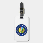 Grote Herfsten Montana Bagagelabel (Voorkant verticaal)