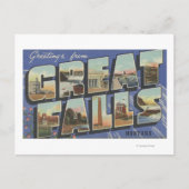 Grote Herfsten, Montana - Grote lettertjes 2 Briefkaart (Voorkant)