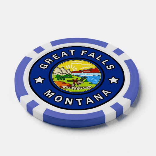 Grote Herfsten Montana Poker Chips (Enkel)