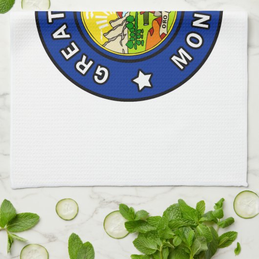 Grote Herfsten Montana Theedoek (Gevouwen)