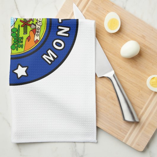 Grote Herfsten Montana Theedoek (Quarter Fold)