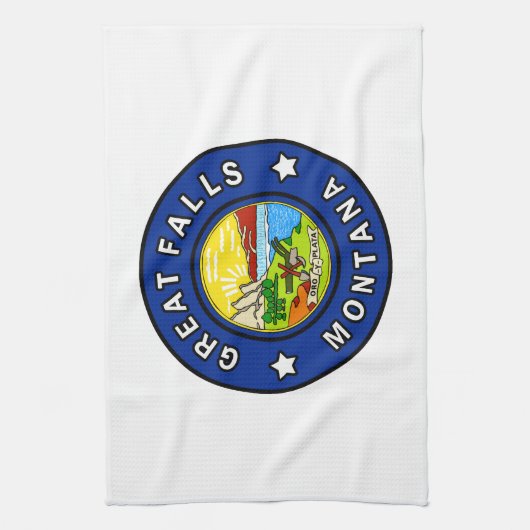 Grote Herfsten Montana Theedoek (Verticaal)