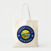 Grote Herfsten Montana Tote Bag (Voorkant)