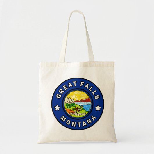 Grote Herfsten Montana Tote Bag (Voorkant)