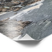 Grote Herfsten Park Potomac River bij Mather Gorge Foto Afdruk (Hoek)