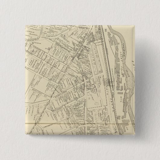 Grote Herfsten, Somersworth Vierkante Button 5,1 Cm (Voorkant)