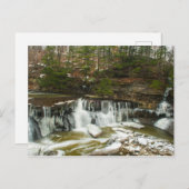 Grote Herfsten Tinker Creek in Winter, Ohio Briefkaart (Voorkant / Achterkant)