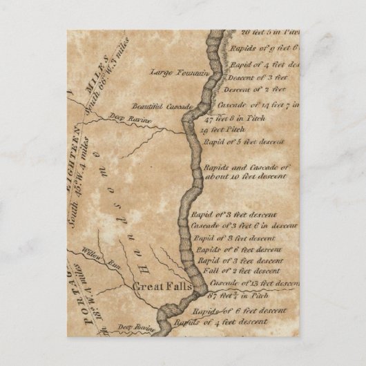 Grote Herfsten van de Missouri Briefkaart (Voorkant)