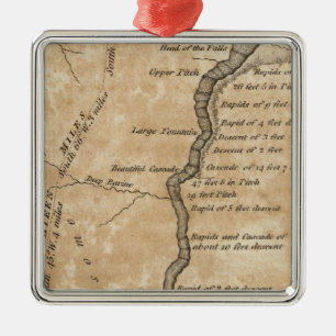 Grote Herfsten van de Missouri Metalen Ornament