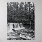 Grote Herfsten van Tinkers Creek (poster van B&w) Poster (Voorkant)