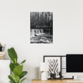 Grote Herfsten van Tinkers Creek (poster van B&w) Poster (Thuiskantoor)