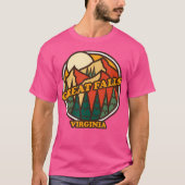 Grote Herfsten Virginia Mountain Hiking Souve T-shirt (Voorkant)