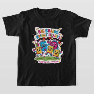 Grote hersenen, heldere harten - 1e en 2e klas bac t-shirt