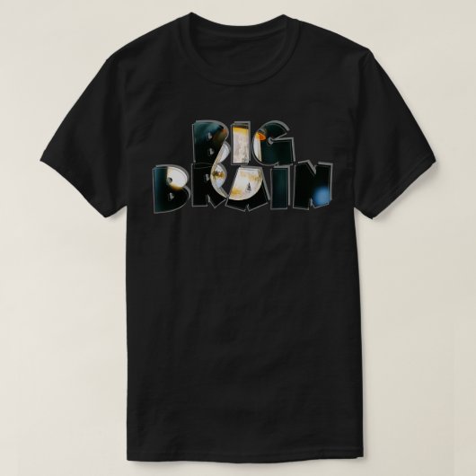 GROTE HERSENEN T-SHIRT (Design voorkant)
