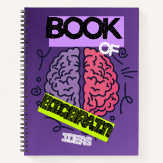 Grote hersenspiraal notitieboek