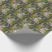 grote herten in bos cadeaupapier (Hoek)