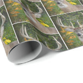 grote herten in bos cadeaupapier (Rol Hoek)