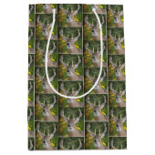 grote herten in bos medium cadeauzakje (Voorkant)